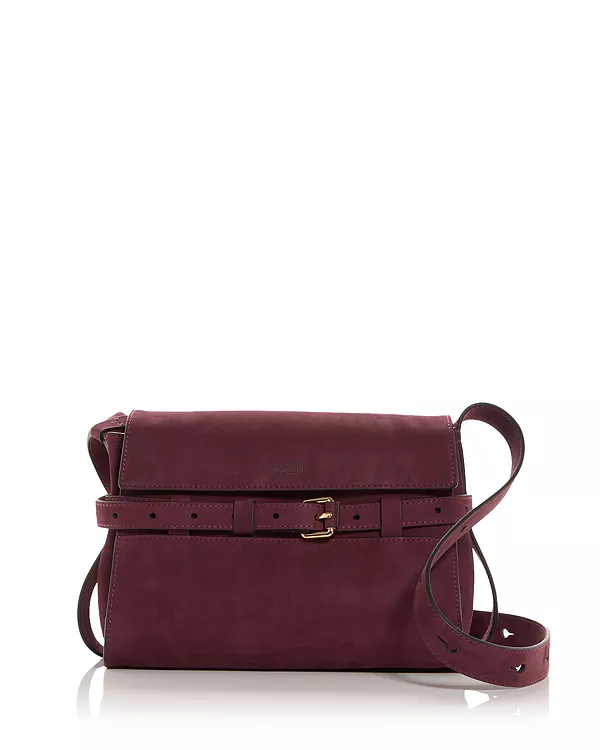 Замшевая сумка через плечо Tie me Moschino, фиолетовый
Замшевая сумка через плечо Tie me Moschino, фиолетовый