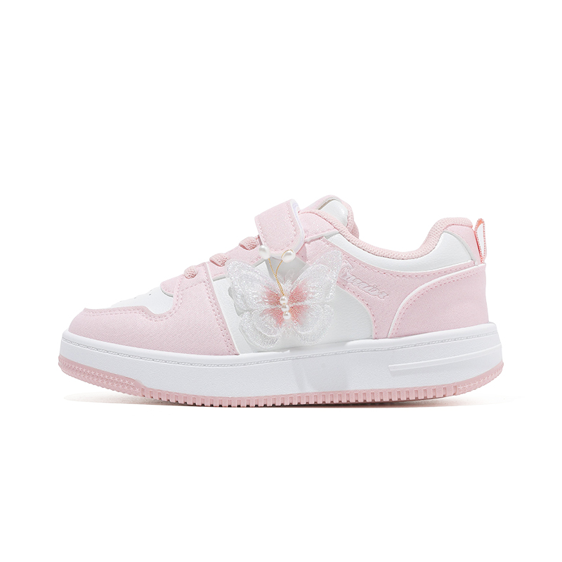 Детские скейтерские кроссовки Kids WARRIOR, белый/розовый 
Детские скейтерские кроссовки Kids WARRIOR, белый/розовый