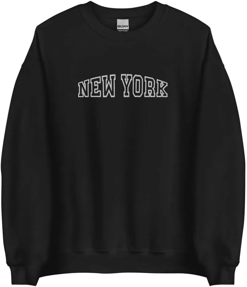 VARAM Вышитый Нью-Йорк Унисекс Свитшот
VARAM Вышитый Нью-Йорк Унисекс Свитшот