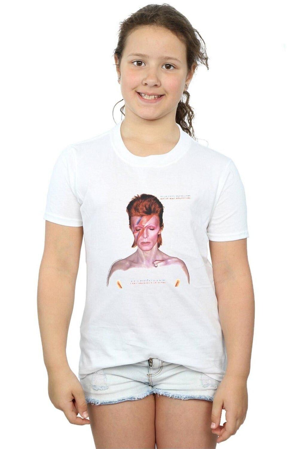 Хлопковая футболка Aladdin Sane Version David Bowie, белый
Хлопковая футболка Aladdin Sane Version David Bowie, белый