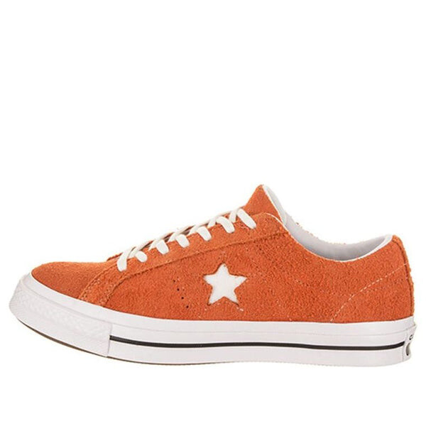 Кроссовки one star ox vintage suede 'bold mandarin' Converse, оранжевый 
Кроссовки one star ox vintage suede 'bold mandarin' Converse, оранжевый