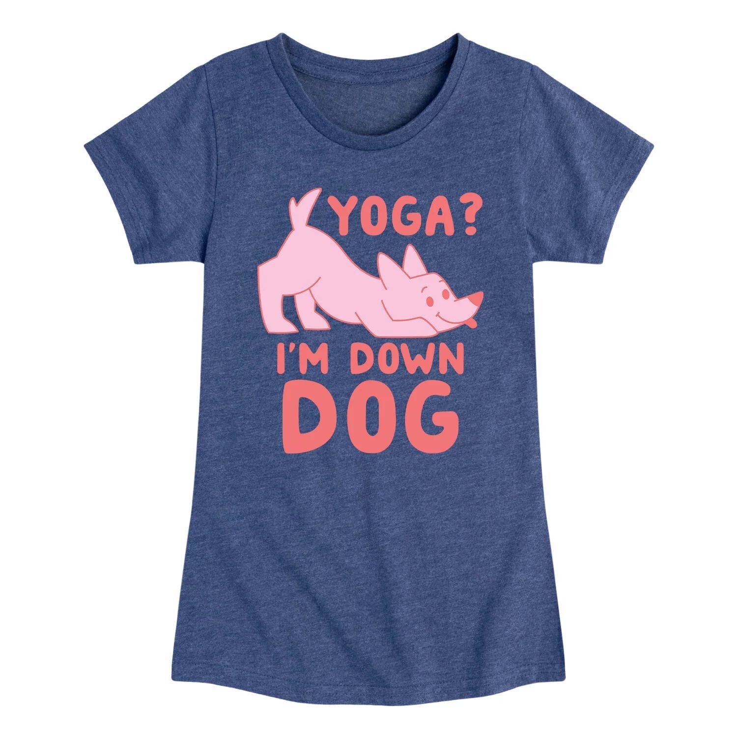 Футболка с рисунком собаки Yoga I'm Down для девочек 7–16 лет Licensed Character, синий
Футболка с рисунком собаки Yoga I'm Down для девочек 7–16 лет Licensed Character, синий