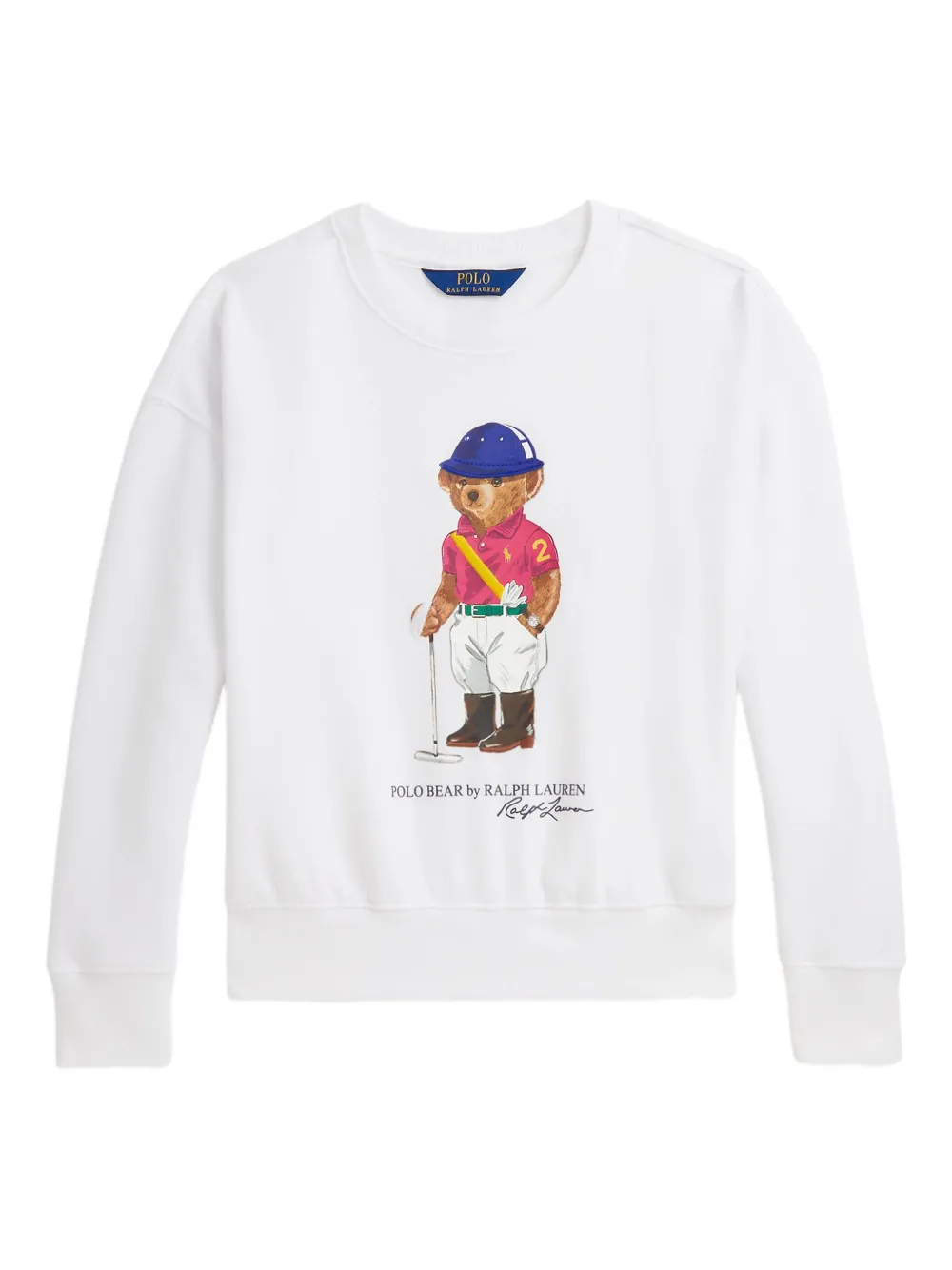 Флисовая толстовка с принтом Polo Bear Polo Ralph Lauren Kids, белый
Флисовая толстовка с принтом Polo Bear Polo Ralph Lauren Kids, белый