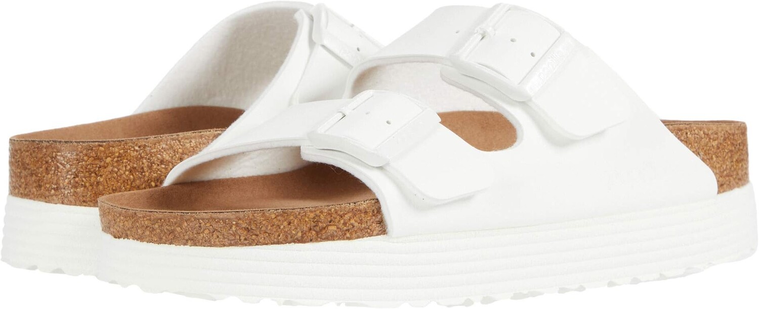 Сандалии Birkenstock Papillio by Birkenstock Arizona Platform Vegan Sandal, цвет White Birko-Flor
Сандалии Birkenstock Papillio by Birkenstock Arizona Platform Vegan Sandal, цвет White Birko-Flor