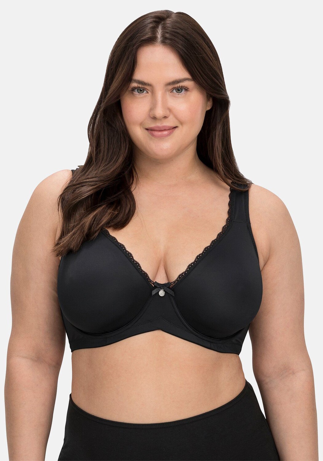 Бюстгальтер на косточках в двойной упаковке, с кружевной отделкой sheego, цвет Schwarz+Weiß B
Бюстгальтер на косточках в двойной упаковке, с кружевной отделкой sheego, цвет Schwarz+Weiß B