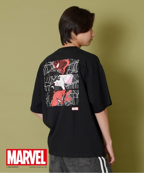 GLAZOS Футболка с принтом Человека-паука на спине, MARVEL, черный
GLAZOS Футболка с принтом Человека-паука на спине, MARVEL, черный