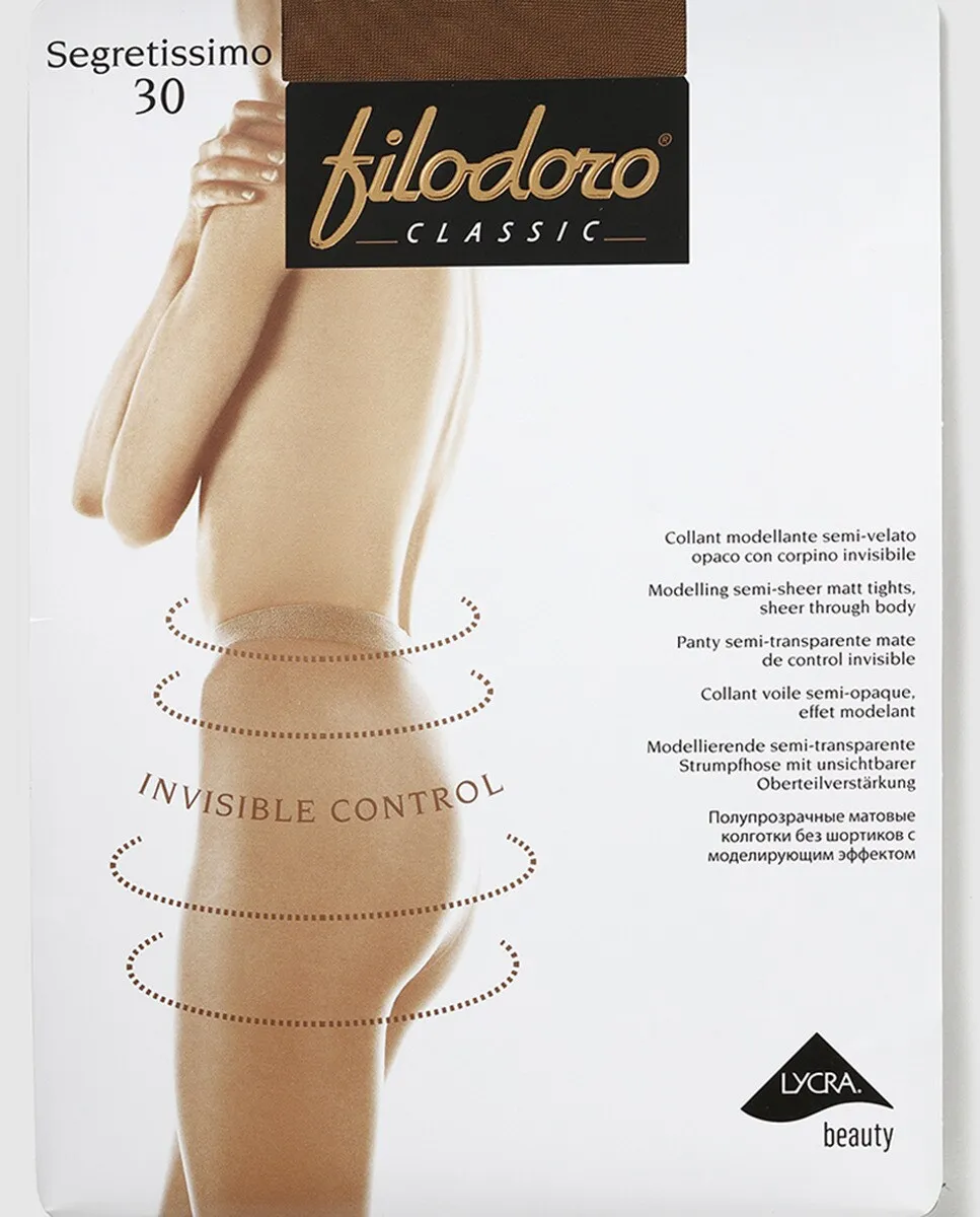 Женские полупрозрачные трусики Filodoro invisible control плотностью 30 ден, светло-коричневый
Женские полупрозрачные трусики Filodoro invisible control плотностью 30 ден, светло-коричневый