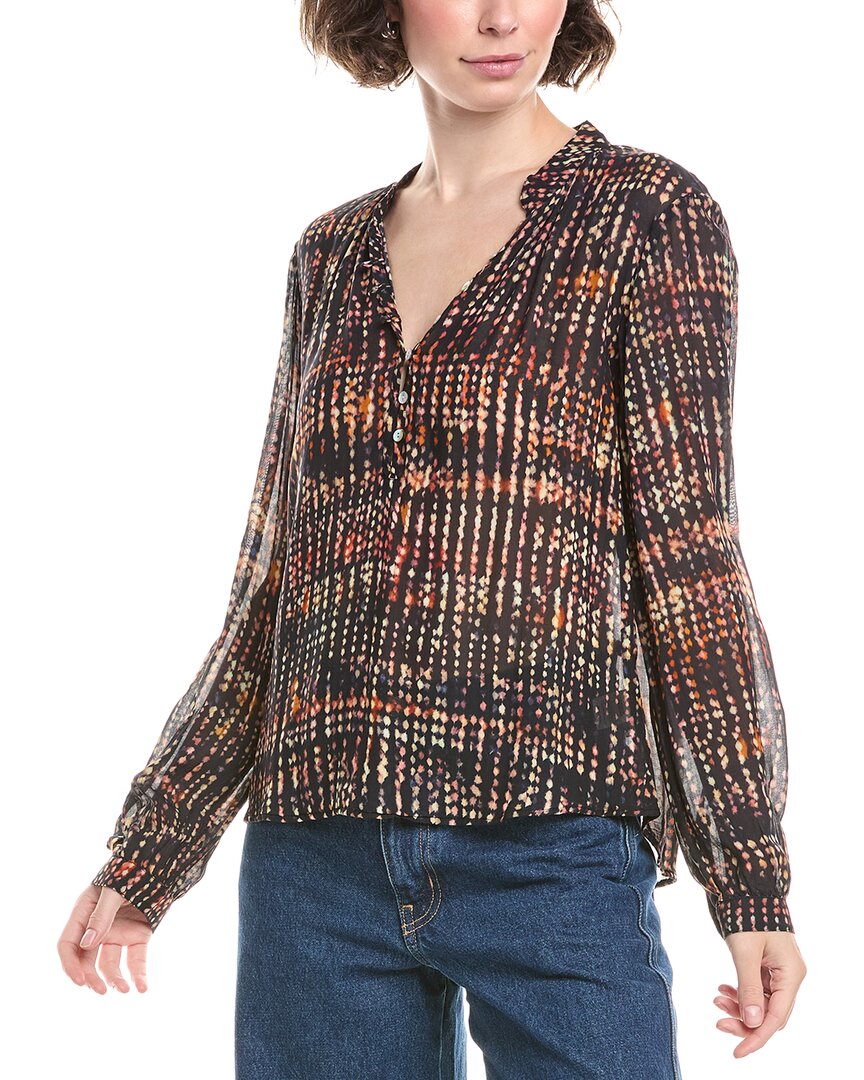 Блузка Bella Dahl с половинной планкой, черный
Блузка Bella Dahl с половинной планкой, черный