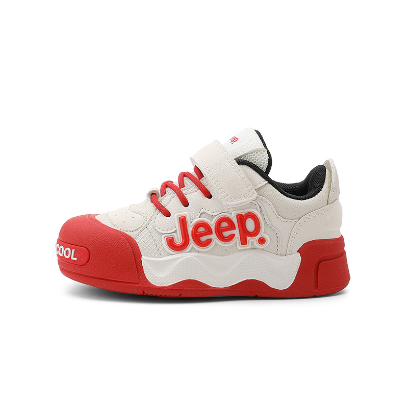 Износостойкие низкие детские скейтбординговые туфли бежево-красные Kids' Jeep
Износостойкие низкие детские скейтбординговые туфли бежево-красные Kids' Jeep