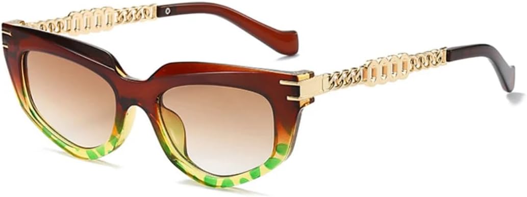 Солнцезащитные очки для мужчин и женщин - защита UV400 - модель «кошачий глаз», металлические петли, градиентные линзы, для занятий спортом на открытом воздухе и вождения DSVIGF, Brown Pattern Tea
Солнцезащитные очки для мужчин и женщин - защита UV400 - модель «кошачий глаз», металлические петли, градиентные линзы, для занятий спортом на открытом воздухе и вождения DSVIGF, Brown Pattern Tea