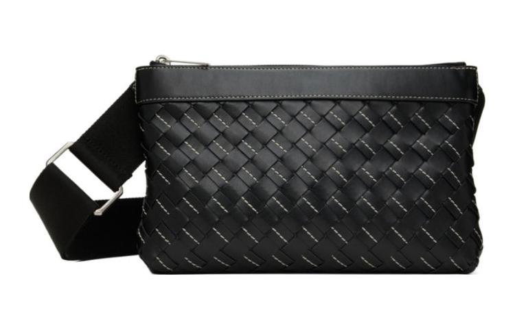 Bottega Veneta Мужская наплечная сумка из овчины черного цвета
Bottega Veneta Мужская наплечная сумка из овчины черного цвета