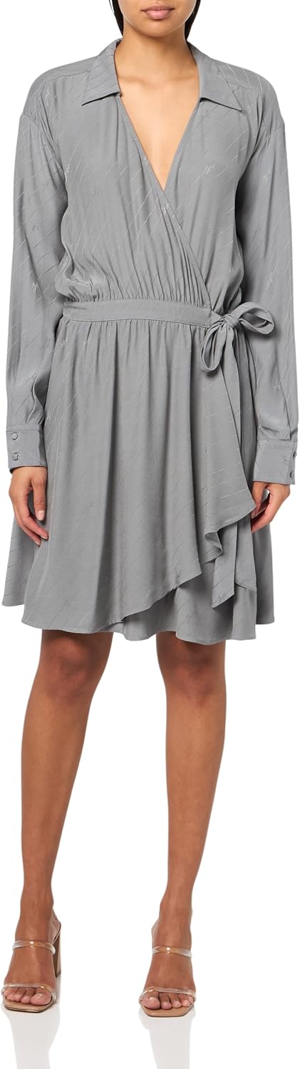 BOSS Женское платье Diane Mini Wrap, Blue Topaz
BOSS Женское платье Diane Mini Wrap, Blue Topaz