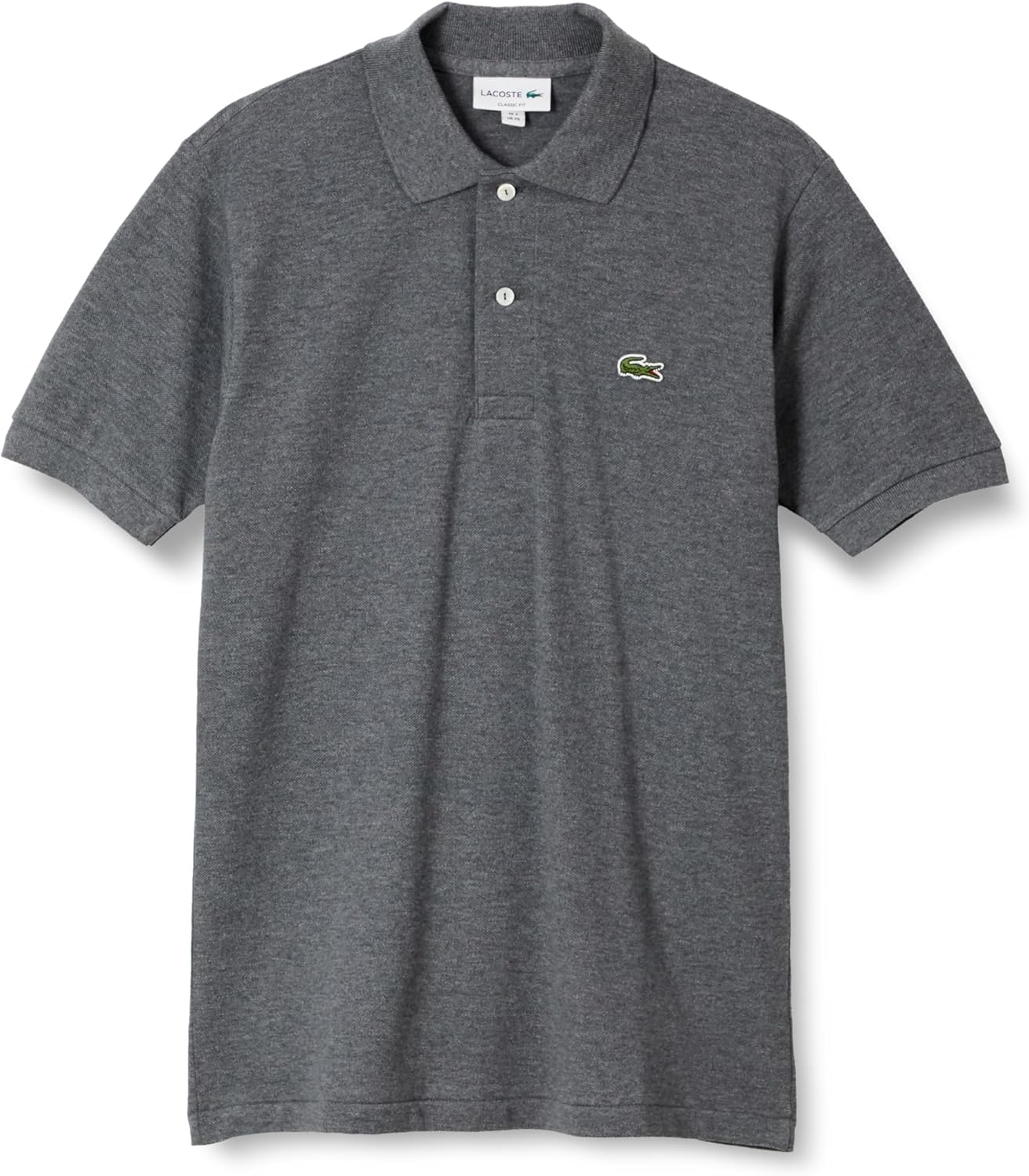Мужская рубашка-поло LACOSTE L1264 Классическая рубашка-поло с коротким рукавом (меланжевая пряжа), пепельный
Мужская рубашка-поло LACOSTE L1264 Классическая рубашка-поло с коротким рукавом (меланжевая пряжа), пепельный