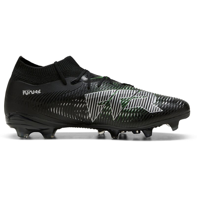 Футбольные бутсы для газона Future 8 Match FG/AG Puma, цвет puma black-puma silver-fluo green
Футбольные бутсы для газона Future 8 Match FG/AG Puma, цвет puma black-puma silver-fluo green