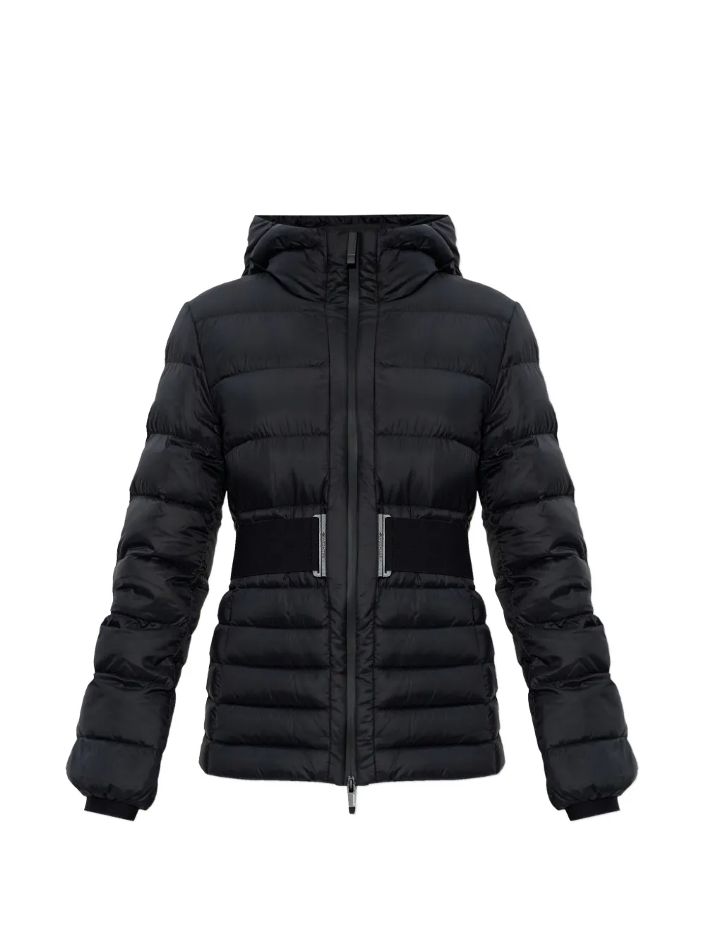 Стеганая куртка с поясом Moncler, черный
Стеганая куртка с поясом Moncler, черный