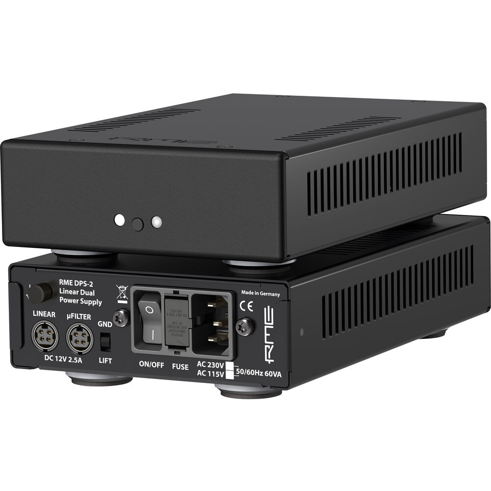 RME DPS-2 Linear Dual Audio Power Supply with µFilter and DPS-2
RME DPS-2 Linear Dual Audio Power Supply with µFilter and DPS-2