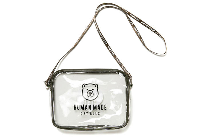 Плечевая сумка из ПВХ унисекс через плечо HUMAN MADE, Transparent
Плечевая сумка из ПВХ унисекс через плечо HUMAN MADE, Transparent