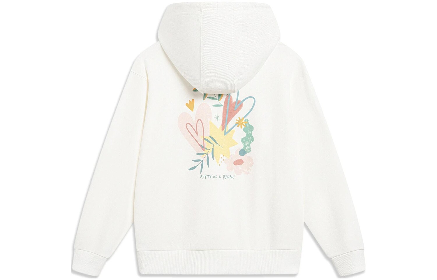 Женская толстовка из коллекции Sports Life, молочно-белая Lining
Женская толстовка из коллекции Sports Life, молочно-белая Lining