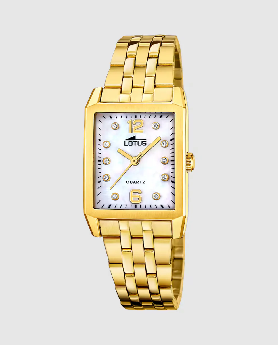 Женские часы 18986/1 Square Series из золотой стали LOTUS, золотой
Женские часы 18986/1 Square Series из золотой стали LOTUS, золотой