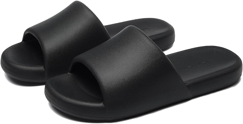 Тапочки Cliont Cloud для женщин и мужчин, домашние тапочки-подушки, шлепанцы для душа, нескользящие ванной, черный
Тапочки Cliont Cloud для женщин и мужчин, домашние тапочки-подушки, шлепанцы для душа, нескользящие ванной, черный