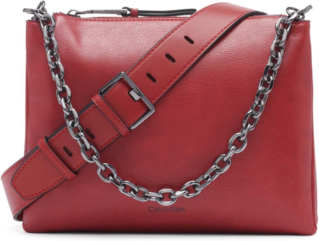 Женская сумка через плечо Calvin Klein Rain - веганская кожа, с цепочным ремешком, 3 кармана, Ruby Red, Черный, Женская сумка через плечо Calvin Klein Rain - веганская кожа, с цепочным ремешком, 3 кармана, Ruby Red
Женская сумка через плечо Calvin Klein Rain - веганская кожа, с цепочным ремешком, 3 кармана, Ruby Red, Черный, Женская сумка через плечо Calvin Klein Rain - веганская кожа, с цепочным ремешком, 3 кармана, Ruby Red