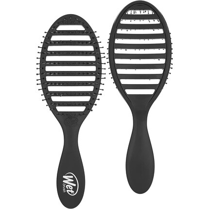 Щетка Speed Dry Brush — черная, для унисекс, 1 шт. Щетка для волос, 1 шт., Wet Brush
Щетка Speed Dry Brush — черная, для унисекс, 1 шт. Щетка для волос, 1 шт., Wet Brush