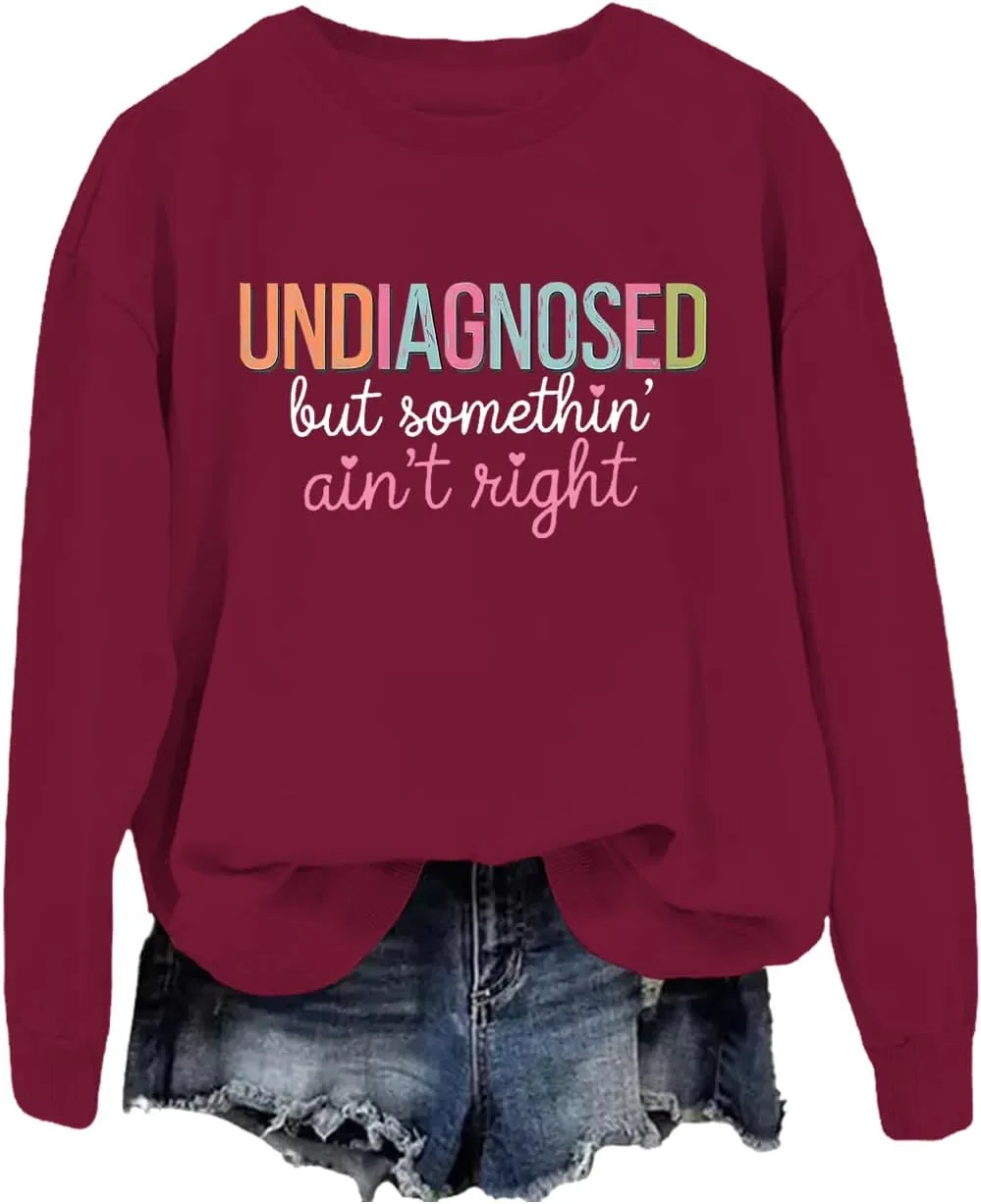 Толстовка Undiagnosed But Something Ain't Right с длинным рукавом
Толстовка Undiagnosed But Something Ain't Right с длинным рукавом
