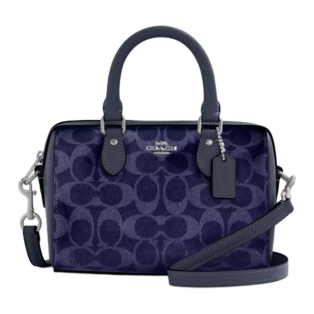 COACH Темно-синяя женская сумка через плечо
COACH Темно-синяя женская сумка через плечо