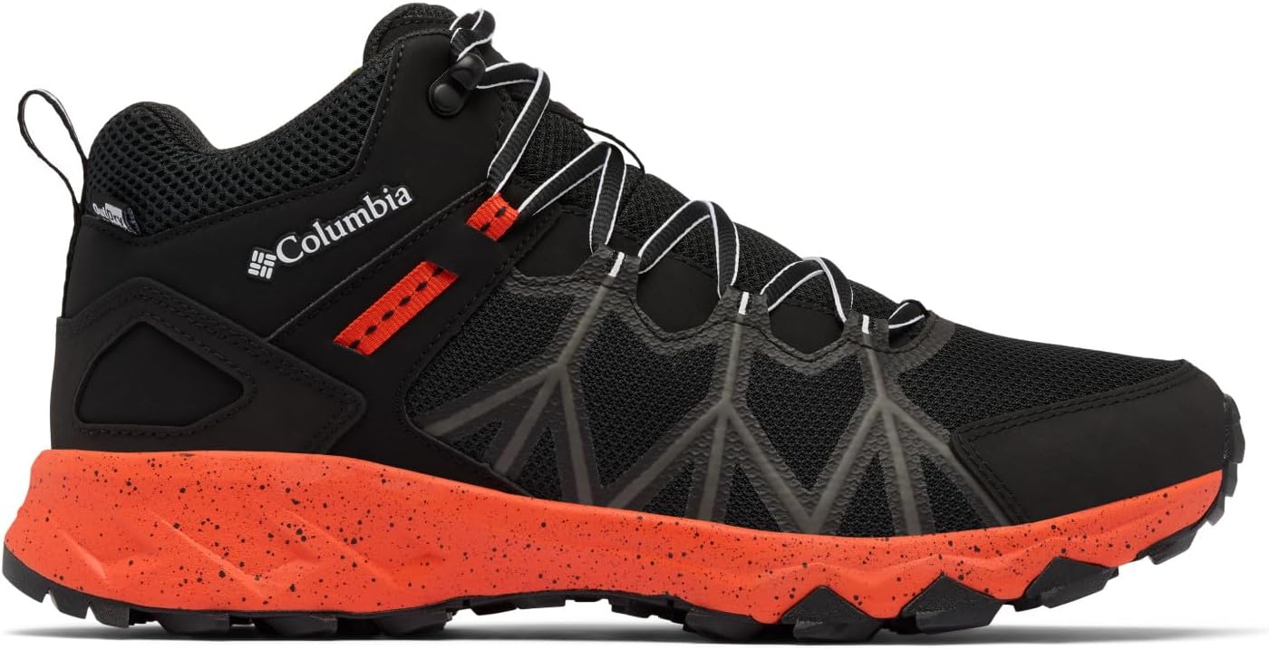 Columbia Mens Peakfreak Ii Mid Outdry, Black/Red Quartz
Columbia Mens Peakfreak Ii Mid Outdry, Black/Red Quartz