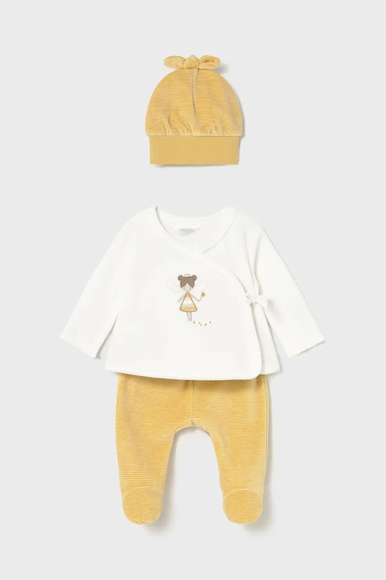 Комплект для новорожденного Mayoral Newborn, желтый
Комплект для новорожденного Mayoral Newborn, желтый