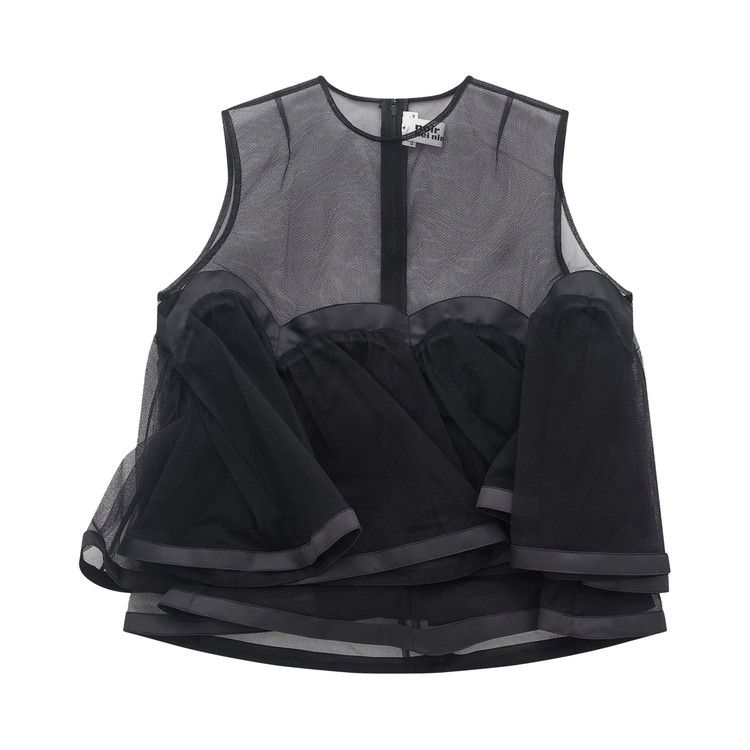 Топ Comme des Garçons Noir Sheer Top, Black
Топ Comme des Garçons Noir Sheer Top, Black