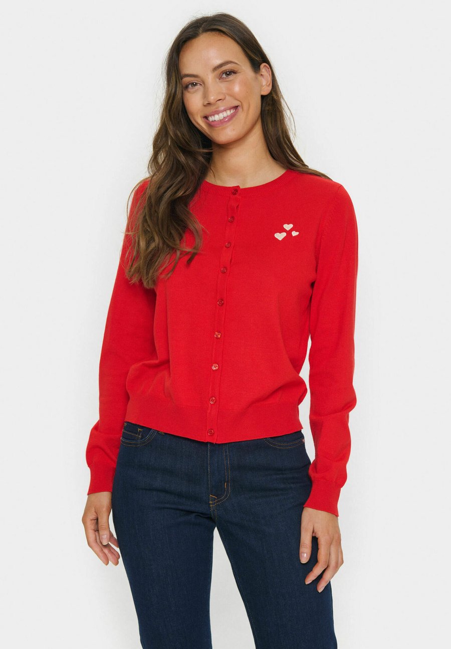 Кардиган Saint Tropez VALENTINA, Flame Scarlet/Red
Кардиган Saint Tropez VALENTINA, Flame Scarlet/Red
