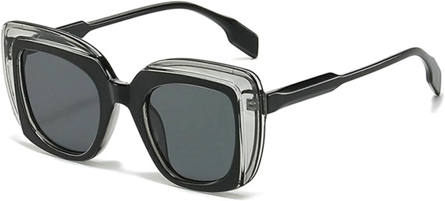 Солнцезащитные очки "кошачий глаз" большого размера для женщин и мужчин, в стиле ретро, с многоугольными линзами, дизайнерские, шестиугольные helena, C1
Солнцезащитные очки "кошачий глаз" большого размера для женщин и мужчин, в стиле ретро, с многоугольными линзами, дизайнерские, шестиугольные helena, C1