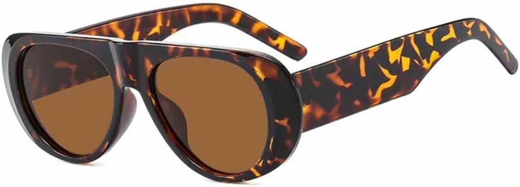 Солнцезащитные очки с защитой UV400 | Большая оправа, линзы конфетных цветов | Для женщин и мужчин, для занятий спортом на открытом воздухе и вождения DSVIGF, Leopard Brown
Солнцезащитные очки с защитой UV400 | Большая оправа, линзы конфетных цветов | Для женщин и мужчин, для занятий спортом на открытом воздухе и вождения DSVIGF, Leopard Brown