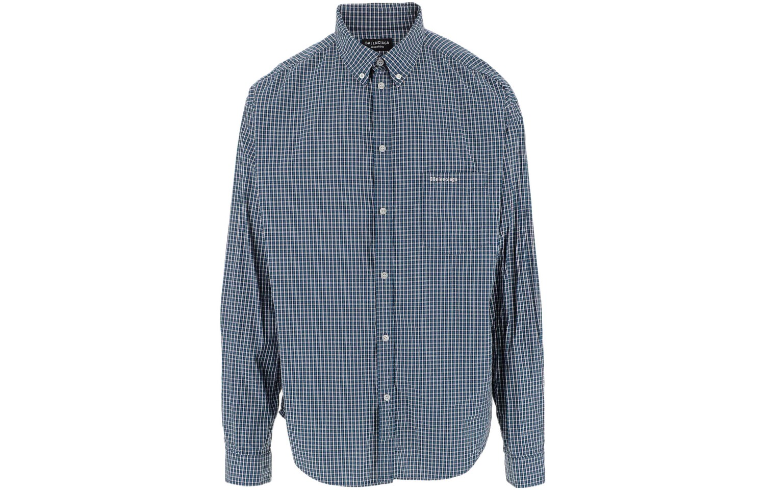 Мужская рубашка Balenciaga, синий
Мужская рубашка Balenciaga, синий