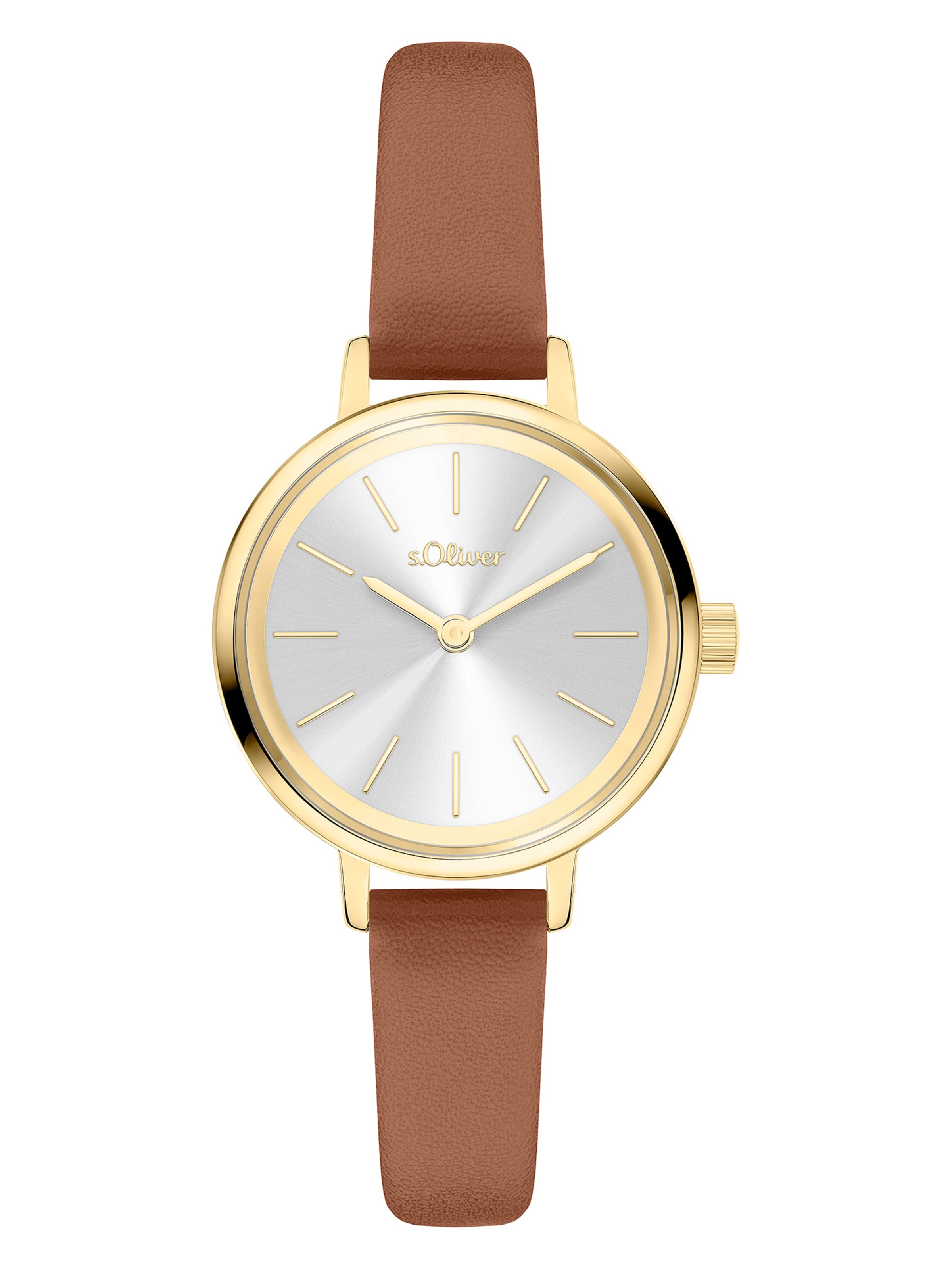 s.Oliver Аналоговые часы в коричневом цвете
s.Oliver Аналоговые часы в коричневом цвете