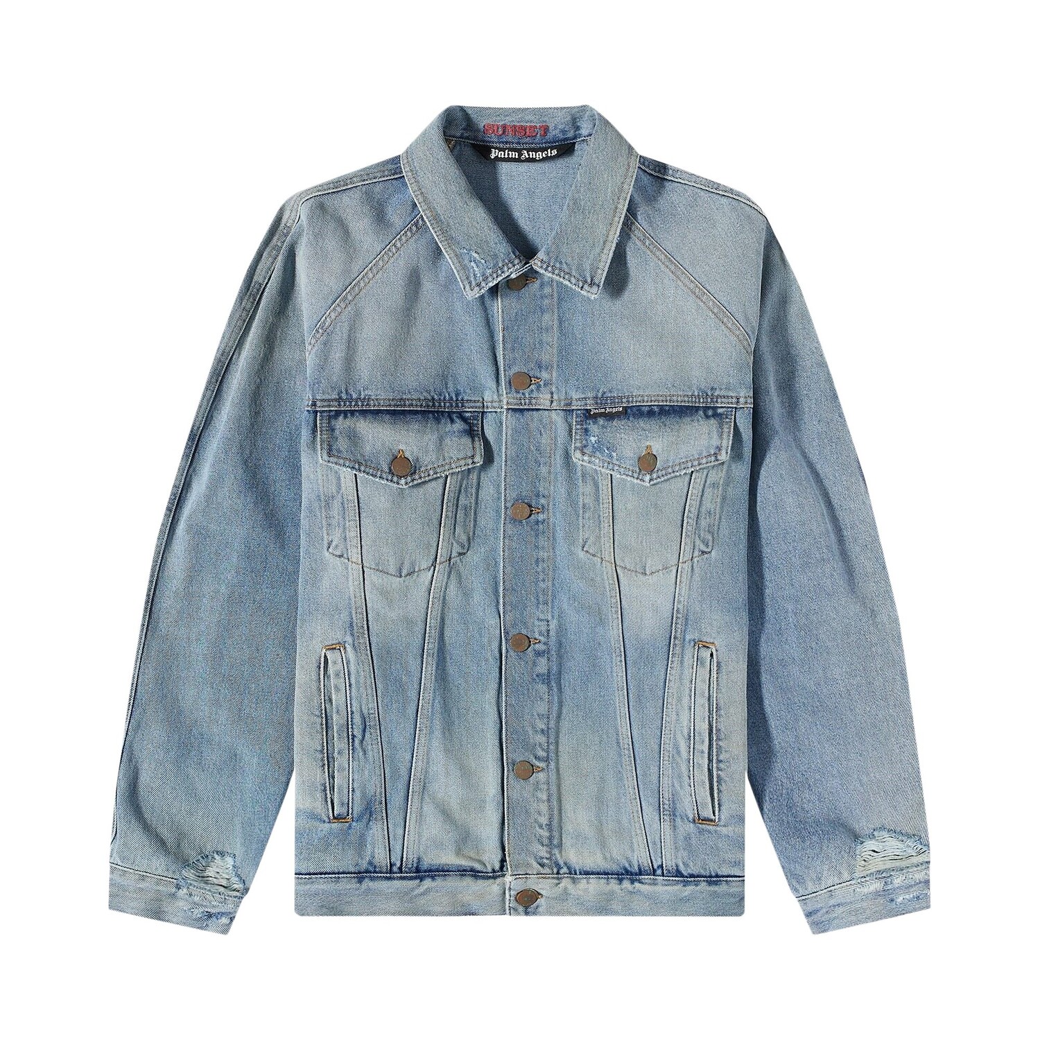 Легкие свободные джинсовые брюки Palm Angels Sunset, цвет Синий/коричневый
Легкие свободные джинсовые брюки Palm Angels Sunset, цвет Синий/коричневый