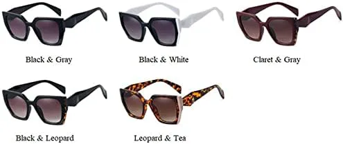 Солнцезащитные очки неправильной формы для женщин, винтажные солнцезащитные очки с градиентным переходом, черные женские солнцезащитные очки MTZJH, Black White
Солнцезащитные очки неправильной формы для женщин, винтажные солнцезащитные очки с градиентным переходом, черные женские солнцезащитные очки MTZJH, Black White