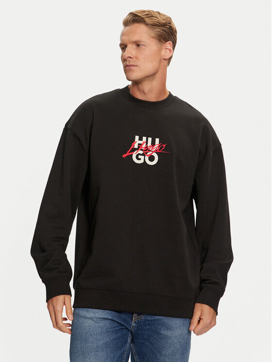 Толстовка свободного кроя Hugo, черный
Толстовка свободного кроя Hugo, черный