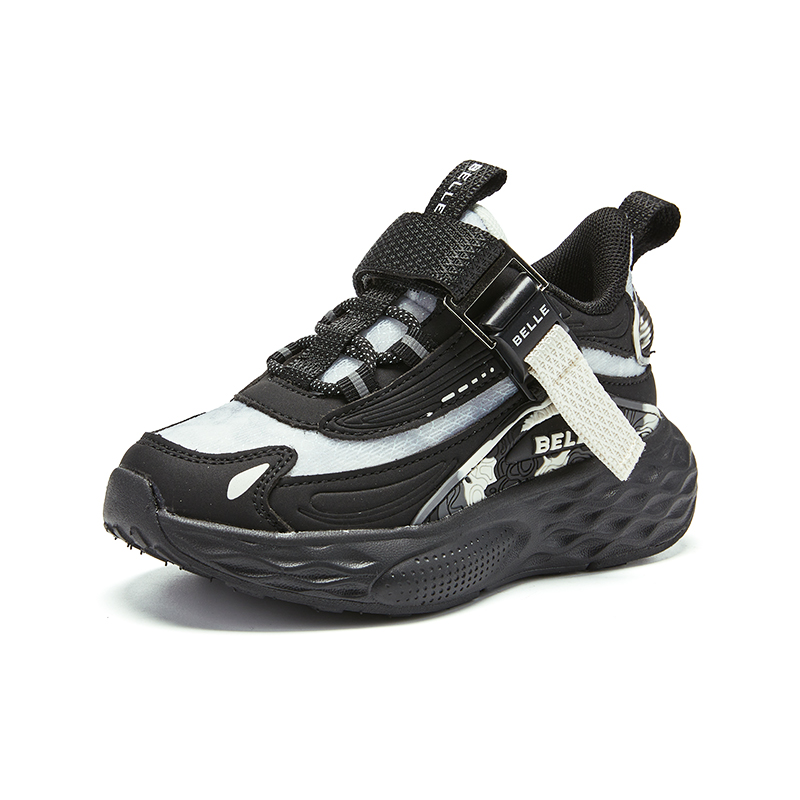Детские баскетбольные кроссовки с противоскользящей подошвой и защитой от ударов BELLE, черный
Детские баскетбольные кроссовки с противоскользящей подошвой и защитой от ударов BELLE, черный