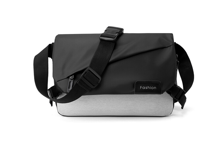 Gky Мужская сумка через плечо, Черный/Светло-серый
Gky Мужская сумка через плечо, Черный/Светло-серый