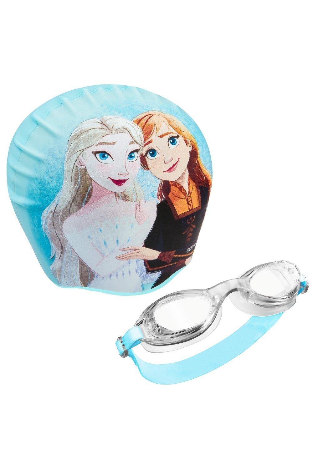 Замороженная шапочка для плавания и очки Disney, мультиколор
Замороженная шапочка для плавания и очки Disney, мультиколор