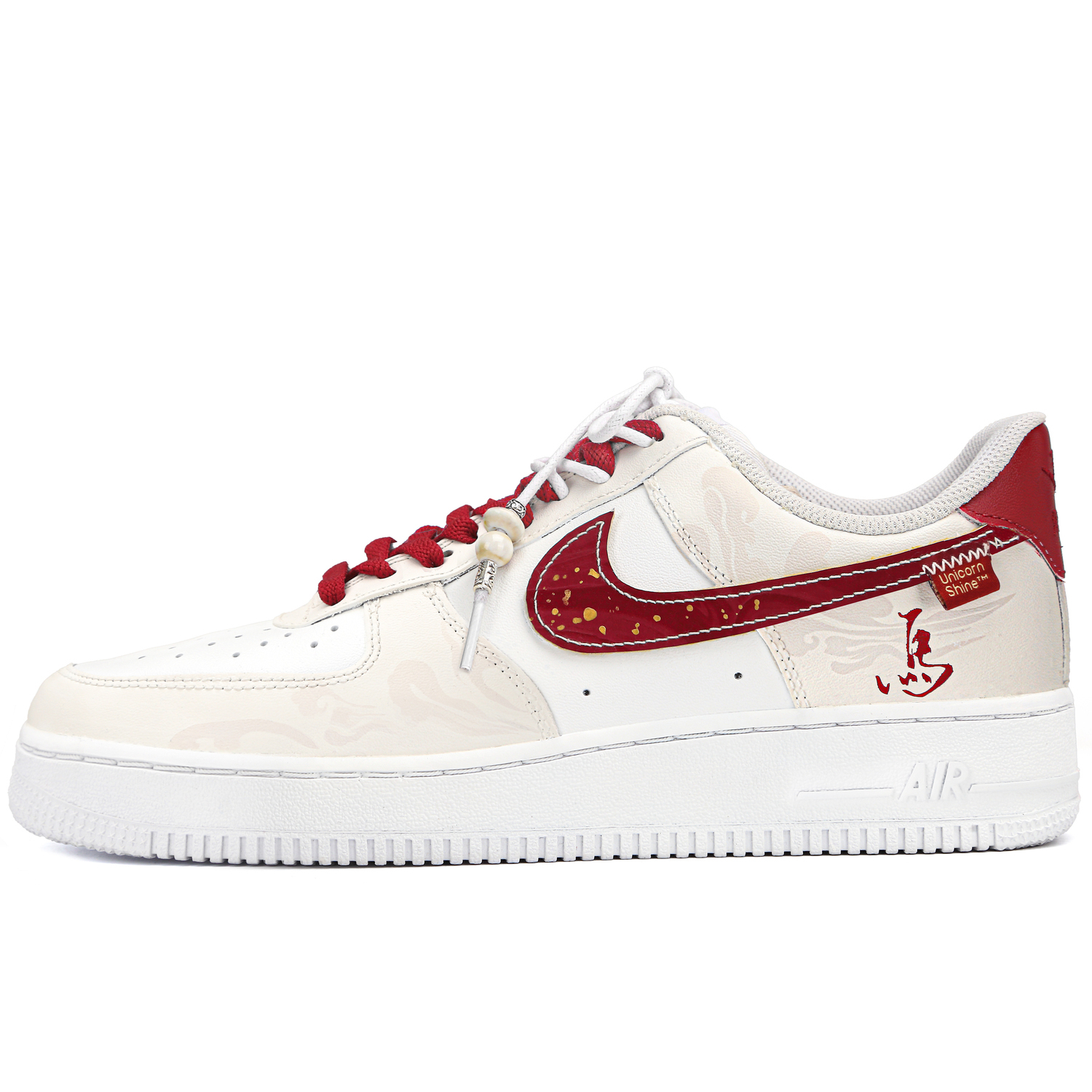 Nike Кроссовки Air Force 1 Prosperity Tianchi Abrasion Resistant Low top Skateboard Shoes мужские бежево-красные
Nike Кроссовки Air Force 1 Prosperity Tianchi Abrasion Resistant Low top Skateboard Shoes мужские бежево-красные