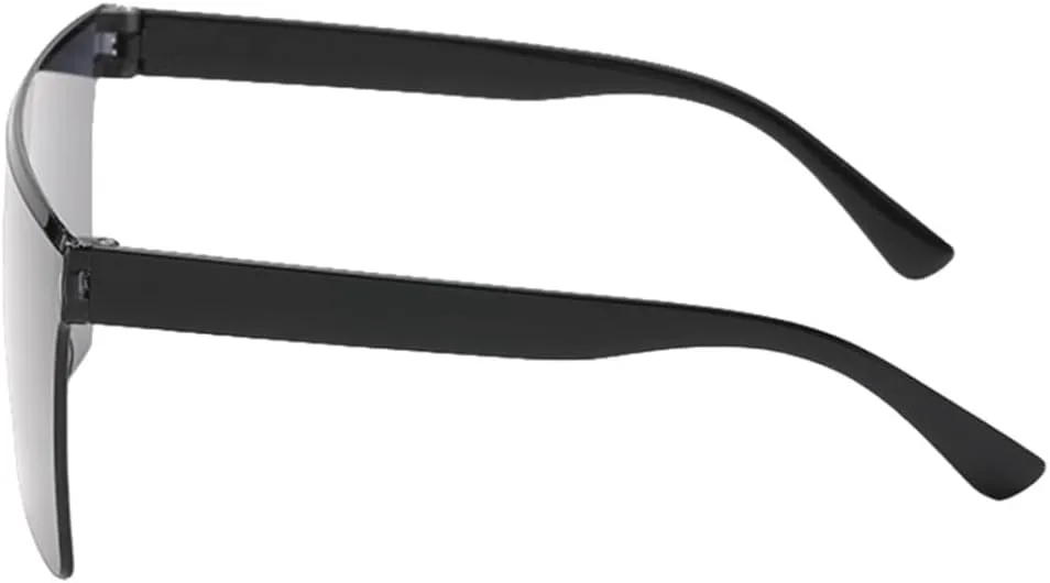 LVTFCO Модные популярные ультралегкие тонкие солнцезащитные очки с большой оправой, защитой от УФ-излучения, для уличной фотосъемки и вождения, Black Black
LVTFCO Модные популярные ультралегкие тонкие солнцезащитные очки с большой оправой, защитой от УФ-излучения, для уличной фотосъемки и вождения, Black Black