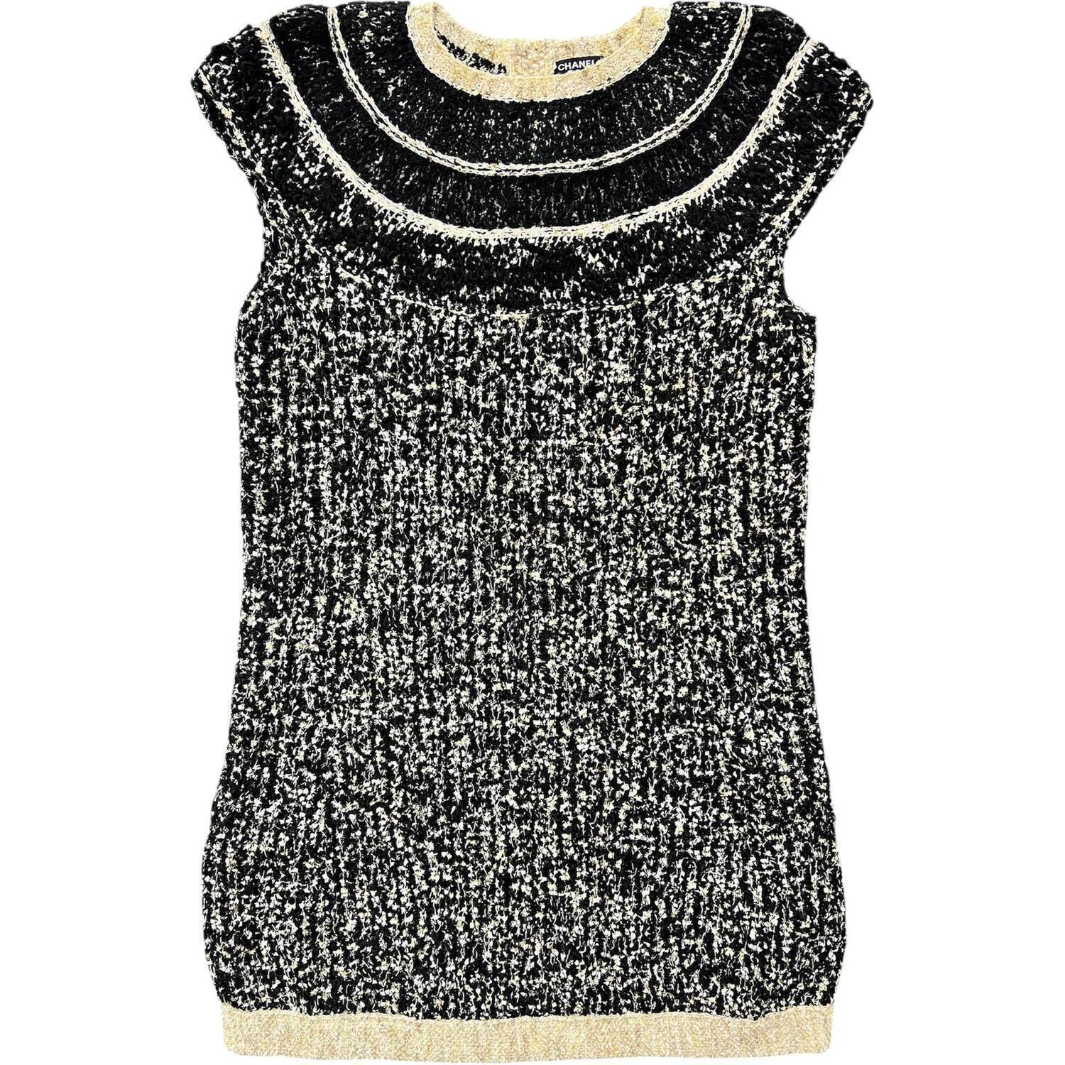 CHANEL Топ женский черно-белый
CHANEL Топ женский черно-белый