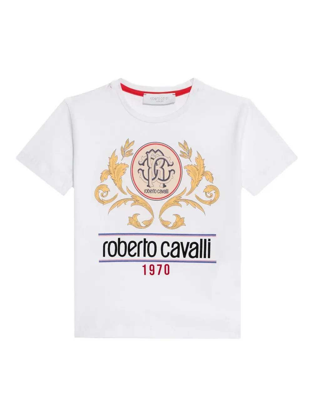 Футболка с принтом логотипа Roberto Cavalli Junior, белый
Футболка с принтом логотипа Roberto Cavalli Junior, белый
