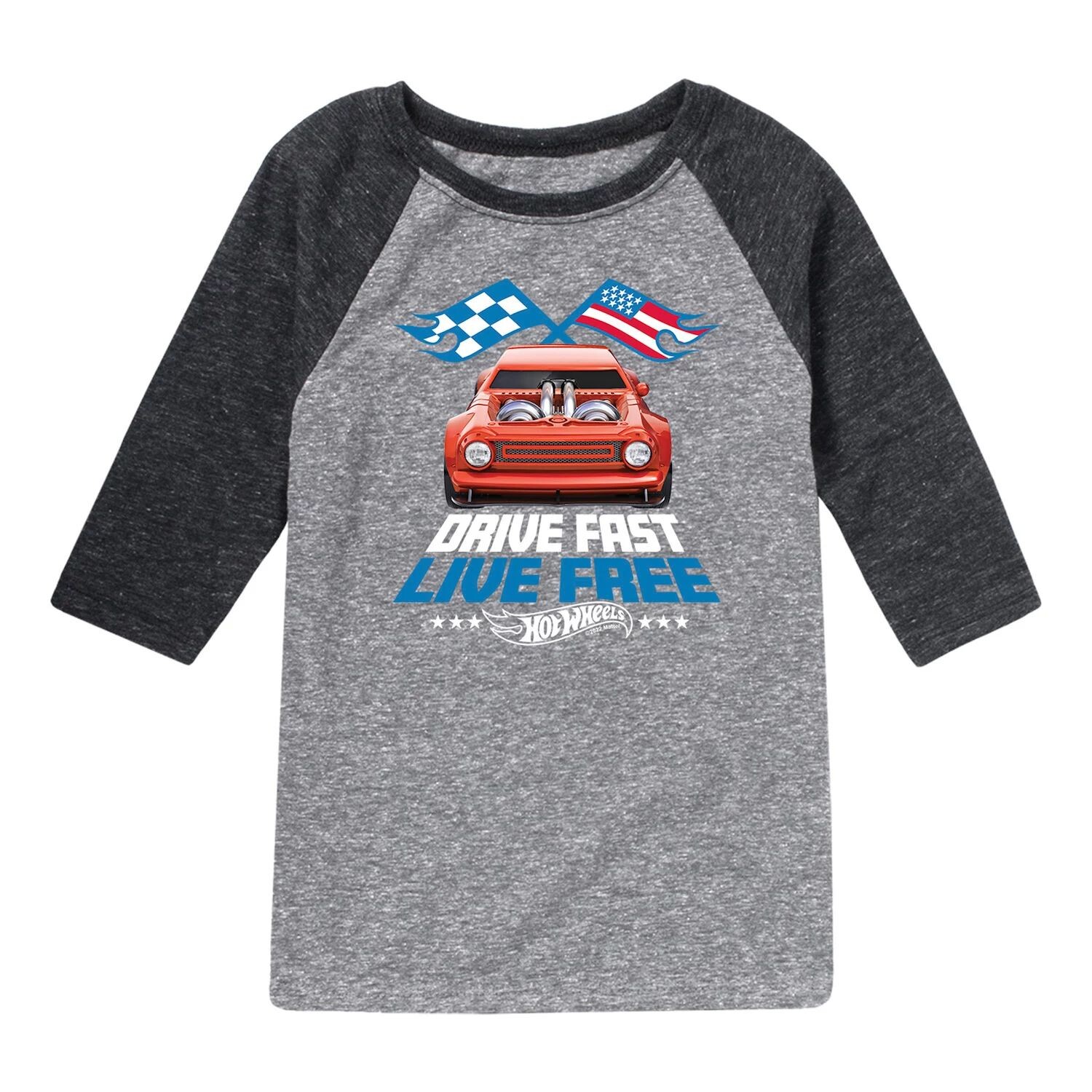Футболка Hot Wheels Live Free Flags с рисунком реглан для мальчиков 8–20 лет Licensed Character
Футболка Hot Wheels Live Free Flags с рисунком реглан для мальчиков 8–20 лет Licensed Character