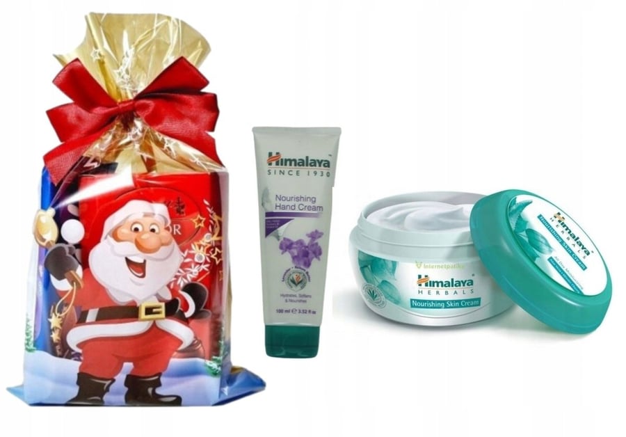 Рождественский подарочный набор Himalaya: крем для рук + питательный крем
Рождественский подарочный набор Himalaya: крем для рук + питательный крем