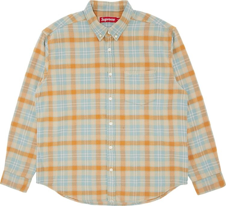 Рубашка Supreme Plaid Flannel 'Tan', загар
Рубашка Supreme Plaid Flannel 'Tan', загар