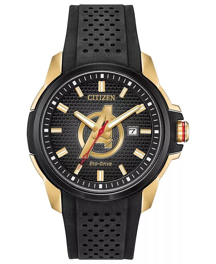Часы Мстители с черным ремешком 45 мм Citizen
Часы Мстители с черным ремешком 45 мм Citizen